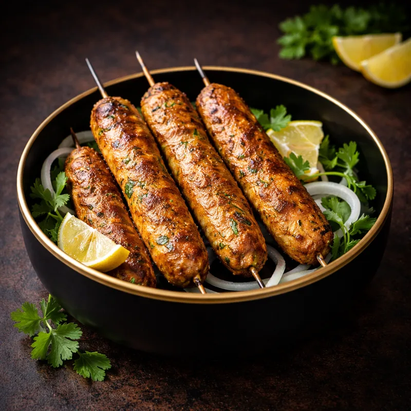 Chicken Seekh Kebab — Urban Turban Chicago