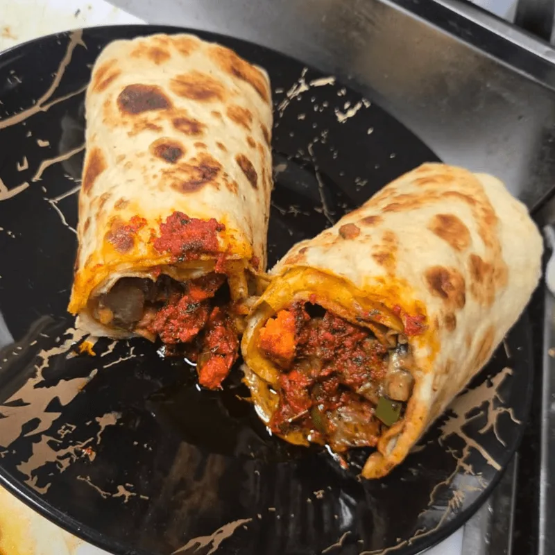 Butter Chicken Naan Pocket